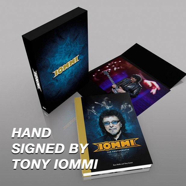 IOMMI - THE PHOTOGRAPHS (SUPER DELUXE EDITION) Hand signed by Tony Iommi