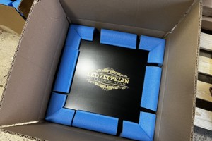 Led Zeppelin Leather and Metal Shipping