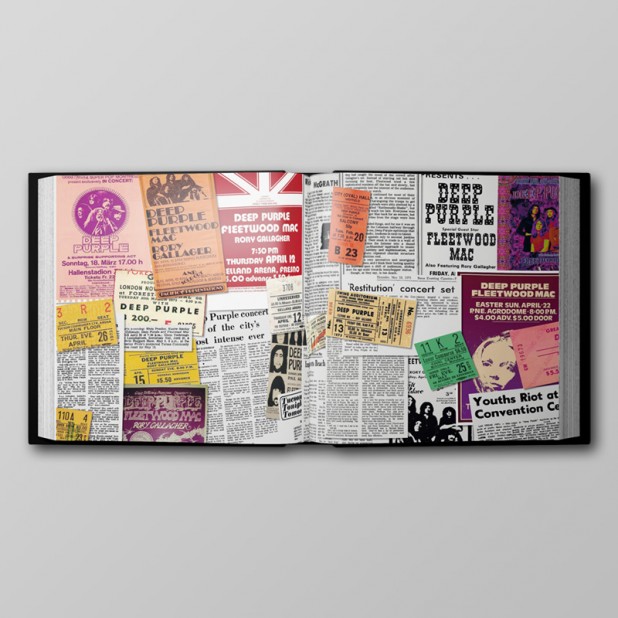 DEEP PURPLE - THE VISUAL HISTORY (DELUXE COLLECTORS EDITION) SIGNED BY THE BAND DEEP PURPLE - THE VISUAL HISTORY (DELUXE COLLECTORS EDITION) SIGNED BY THE BAND