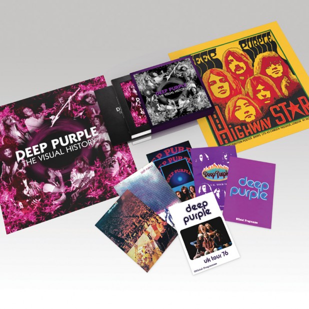 DEEP PURPLE - THE VISUAL HISTORY (DELUXE COLLECTORS EDITION) SIGNED BY THE BAND DEEP PURPLE - THE VISUAL HISTORY (DELUXE COLLECTORS EDITION) SIGNED BY THE BAND