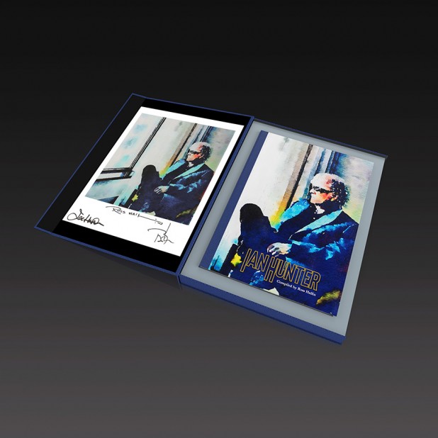 IAN HUNTER compiled by Ross Halfin (SUPER DELUXE A3 EDITION - 100 COPIES)