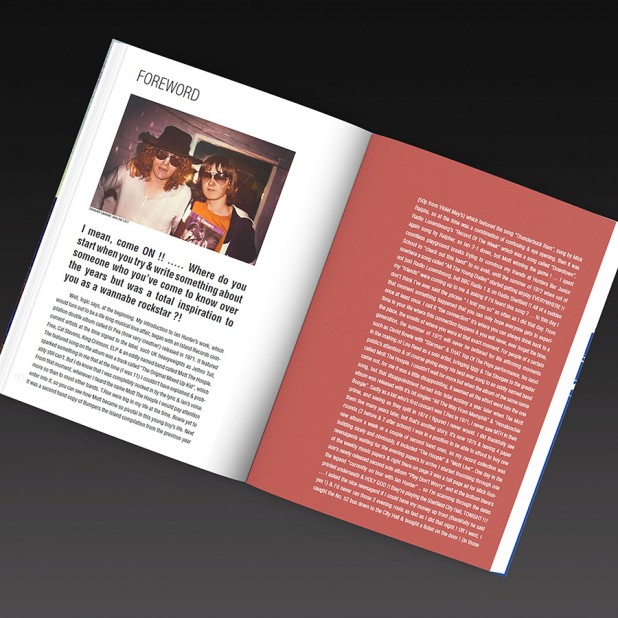 IAN HUNTER compiled by Ross Halfin (SUPER DELUXE A3 EDITION - 100 COPIES)