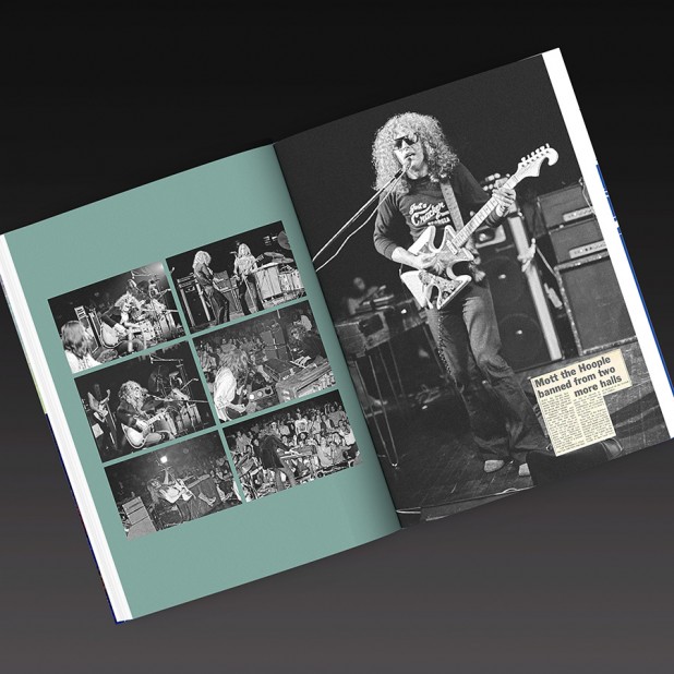 IAN HUNTER compiled by Ross Halfin (SUPER DELUXE A3 EDITION - 100 COPIES)