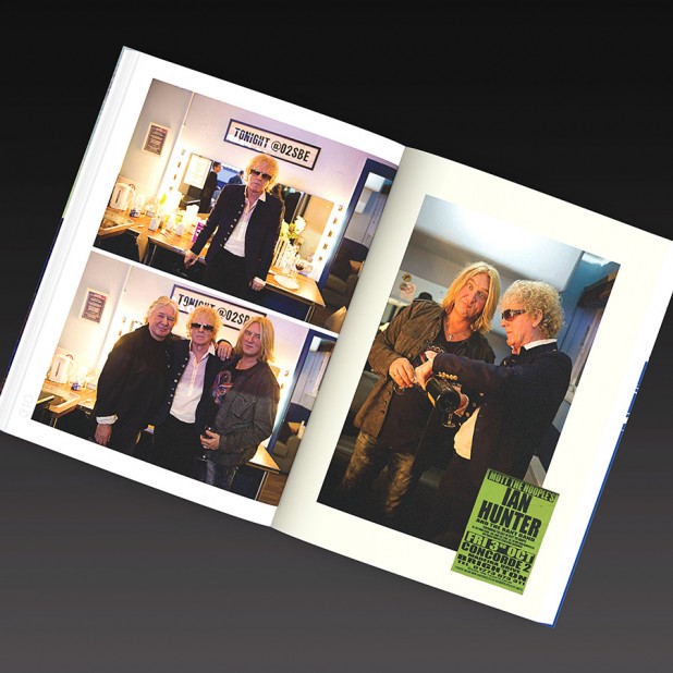 IAN HUNTER compiled by Ross Halfin (SUPER DELUXE A3 EDITION - 100 COPIES)