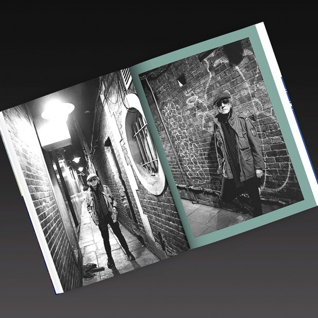 IAN HUNTER compiled by Ross Halfin (SUPER DELUXE A3 EDITION - 100 COPIES)