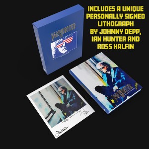 IAN HUNTER compiled by Ross Halfin (SUPER DELUXE A3 EDITION - 100 COPIES)