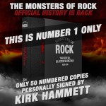 Monsters of Rock The Epic Leather and Metal Signed Black Edition No 1 ONLY Monsters of Rock The Epic Leather and Metal Signed Black Edition No 1 ONLY