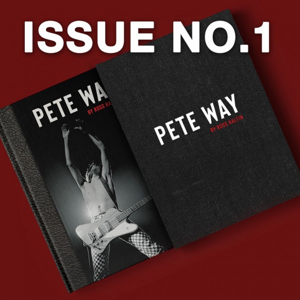 Pete Way by Ross Halfin (A3 Deluxe Signed Edition No 1 ONLY)