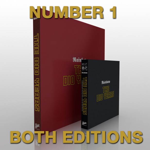 PORTRAITS OF RAINBOW THE DIO YEARS (Book Bundle - Number 1 of both editions)