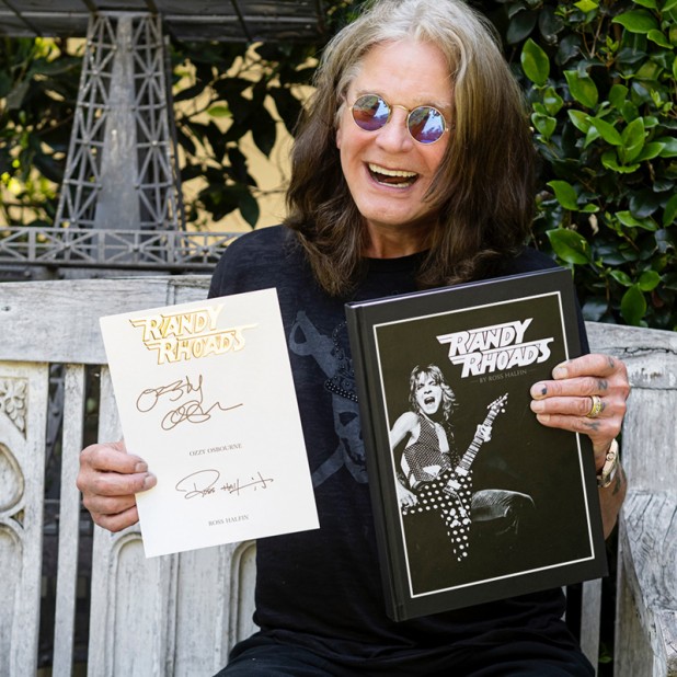 Randy Rhoads by Ross Halfin (Artiste Signed Edition white slipcase)