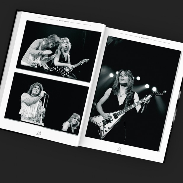 Randy Rhoads by Ross Halfin (Artiste Signed Edition white slipcase)