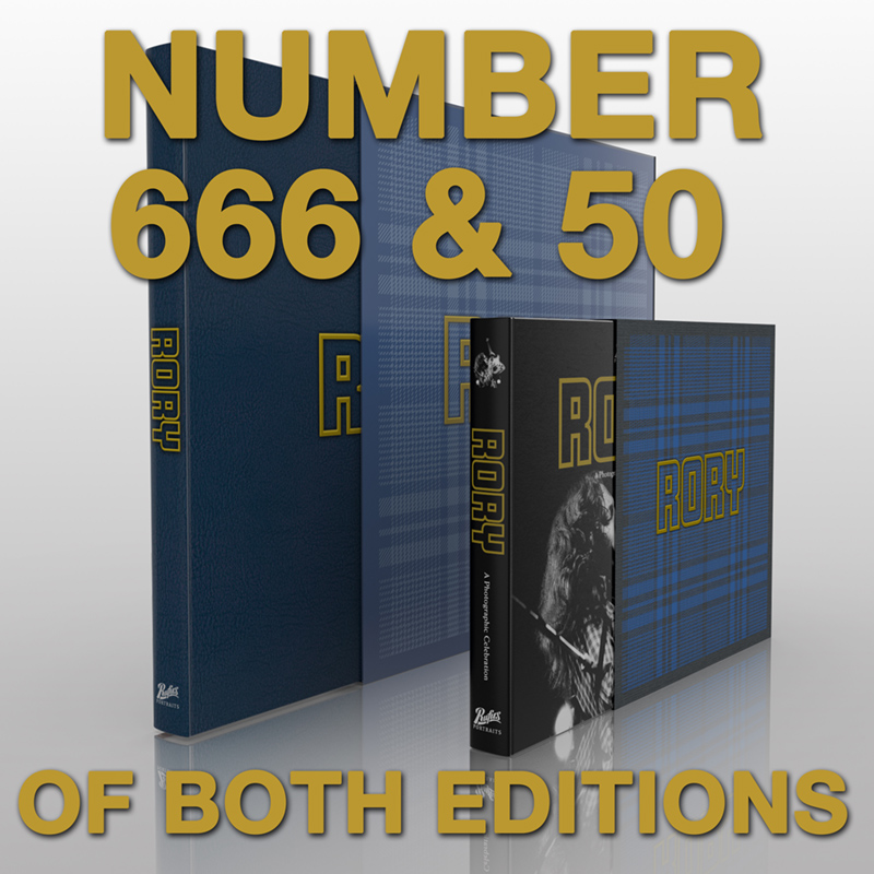PORTRAITS OF RORY (Book Bundle - Number 50 and 666 of both editions)