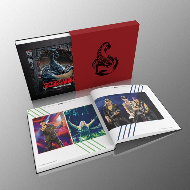 SCORPIONS - 60 ILLUSTRATED YEARS (SIGNED DELUXE EDITION)