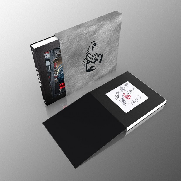 SCORPIONS - 60 ILLUSTRATED YEARS (SIGNED EPIC LEATHER & METAL EDITION)