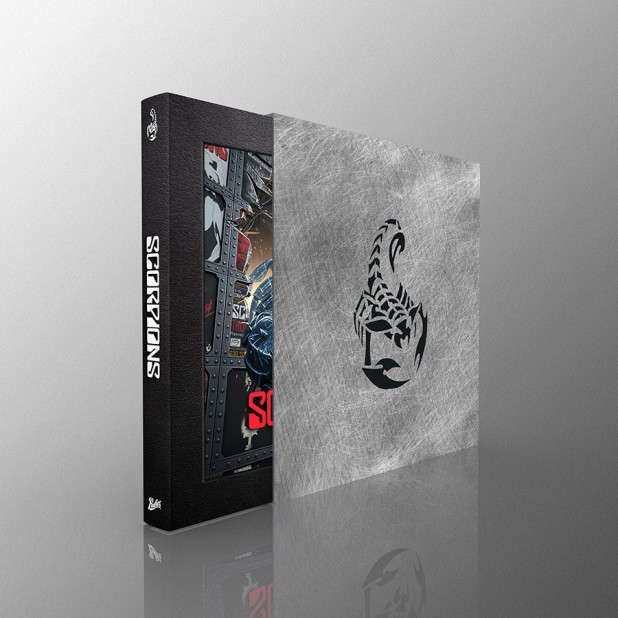 SCORPIONS - 60 ILLUSTRATED YEARS (SIGNED EPIC LEATHER & METAL EDITION)