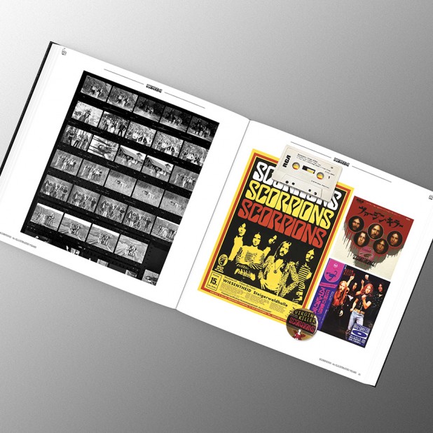 SCORPIONS - 60 ILLUSTRATED YEARS (SIGNED EPIC LEATHER & METAL EDITION)